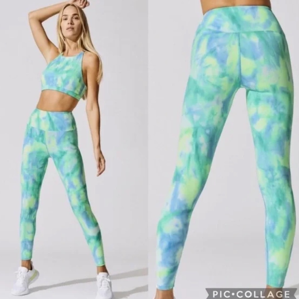 CARBON38 TIE DYE RIBBED SET